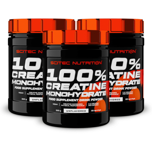 100% Kreatin Monohydrat Bundle (3x 300g)