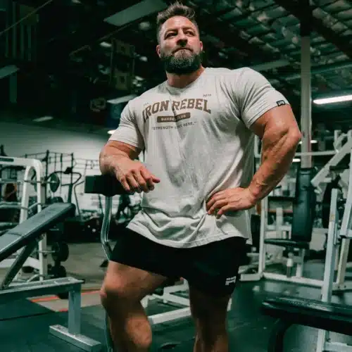 Barbell Club Tee (Khaki)
