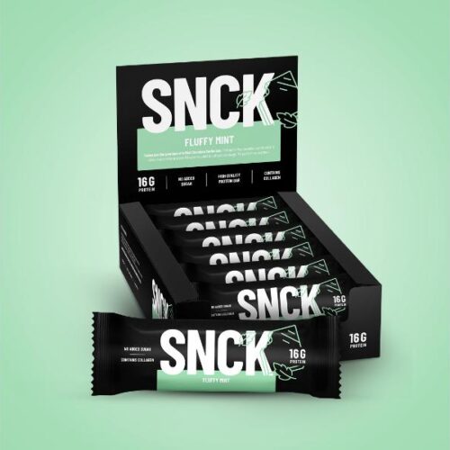 SNCK Protein Bar Fluffy Mint - 10x55g
