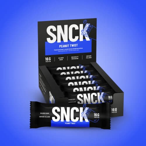 SNCK Protein Bar Peanut Twist - 10x55g