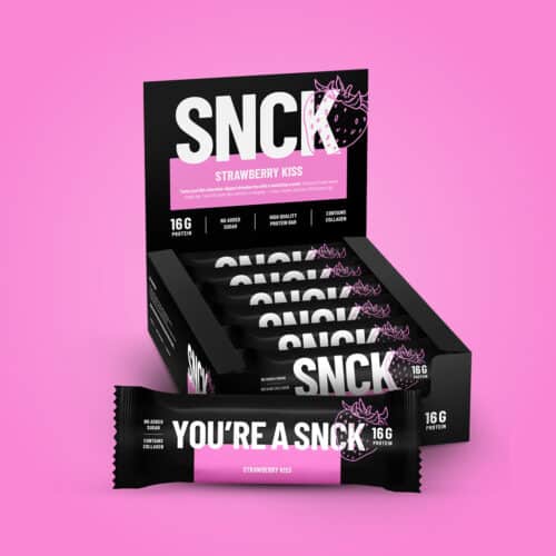 SNCK Protein Bar Strawberry Kiss - 10x55g