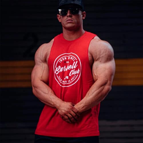 BARBELL CLUB HULK CUT TEE