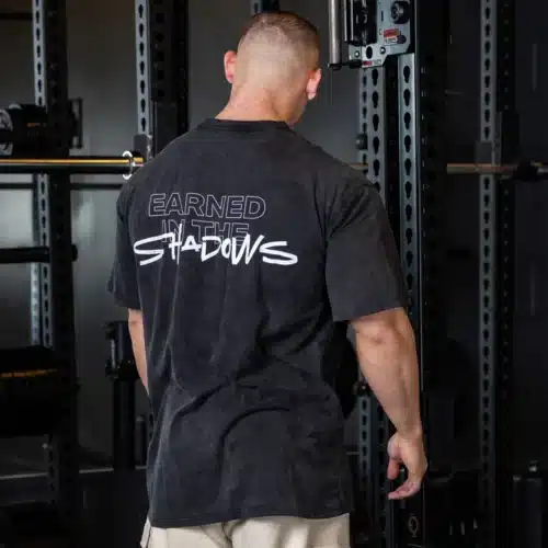 Shadows Oversized Tee (Black)